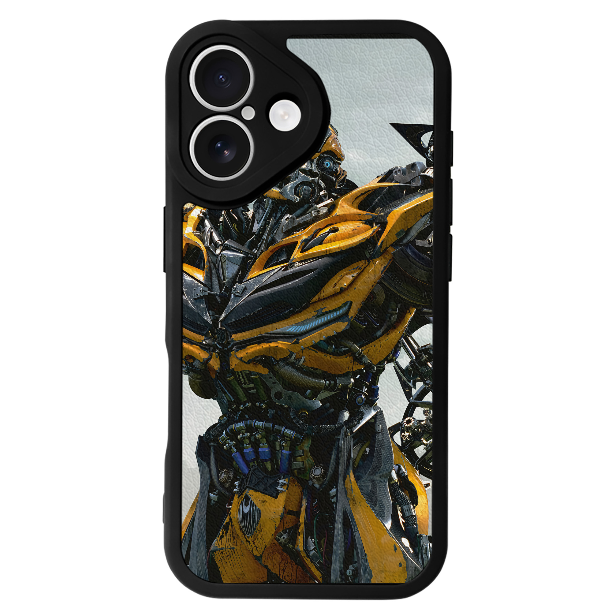（画像用） Transformers トランスフォーマー 【iPhone 16シリーズ対応】シリコンスマホケース（レザー調） 材質：シリコン